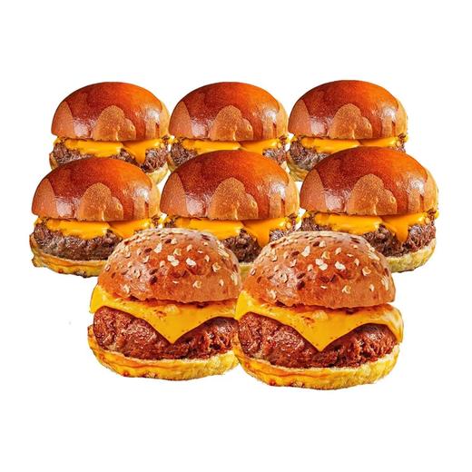 中粮悠采牛肉汉堡盒装套餐902g不含彩箱【分仓直发，72小时发货，周末节假日不发货】 商品图2