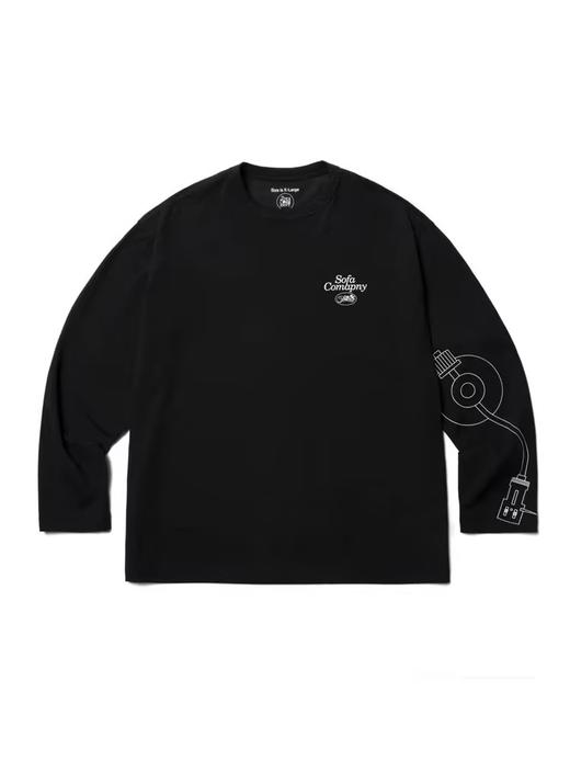 SUPERTOFU(SPTF)/CDT-AW24-T038/唱针臂袖 微弹速干索罗娜面料 弯刀袖长袖T恤 商品图3