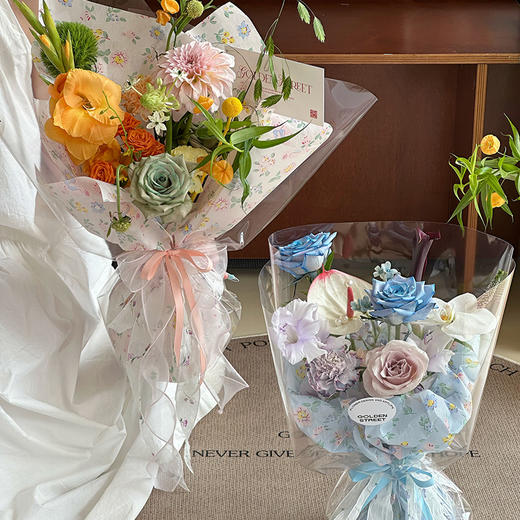 【新款】花园印花牛奶棉20张/包 商品图12