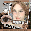 【笑脸娃娃四小盒心动日抛】美高学妹14.2【买即送取戴器】Obalen欧巴兰懒人福音新手必备日抛美瞳非离子隐形近视眼镜2片装 商品缩略图0