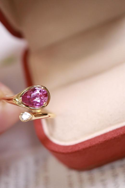 1.19ct 帕帕拉恰戒指 商品图8