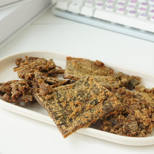 【食礼】【鲜香浓郁 嚼劲十足】牛肉干250g/袋   五香口味  精选黄牛后腿肉 好吃有嚼劲 纯牛肉 大块吃更过瘾（独立小包装 方便携带） 商品图7