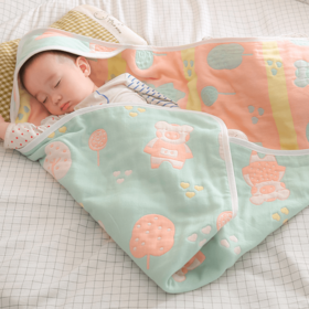 初生婴儿抱被产房包巾新生儿包被春秋棉纱布夏季薄款宝宝小被子