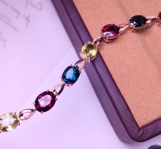 14.35ct 碧玺手链 商品图6