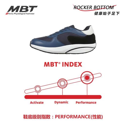 MBT足健康鞋男厚底经典休闲鞋 纠正走路姿势 足弓支撑缓震 SANDO 商品图5