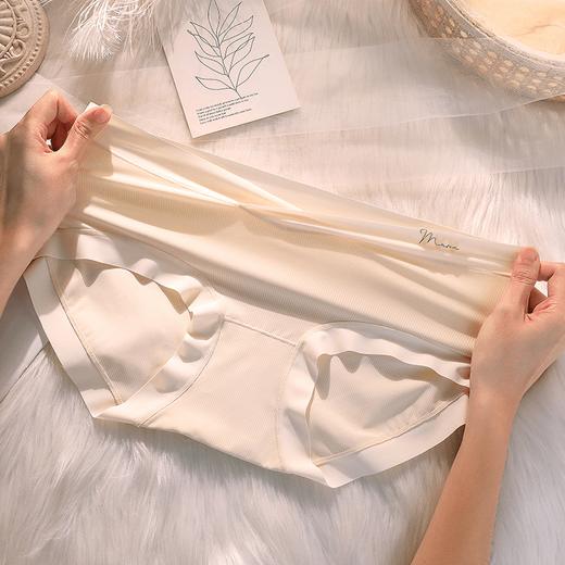 孕早中晚期舒适低腰孕妇内裤专用无痕感零束缚韩版薄款女三角内裤 商品图3