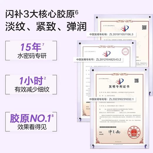 【常规】胶原弹润-1.5ml×30支水密码胶原淡纹紧致精华液（新老包装随机） 商品图4