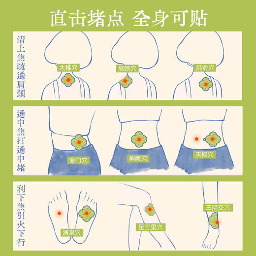 【真不二】吴茱萸系列新品冬凌草灸贴6盒装套组Y 商品图2