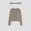 ROMI STUDIO“天生松弛”亚麻棉混纺宽松肤感针织睡衣开衫 24SST427 商品缩略图1