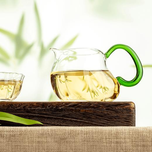 禾器晶彩望苏茶海  高硼硅玻璃公道杯分茶器 满容量：280ml 商品图2