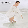 星期六优雅蝴蝶绸缎质感跟鞋SSC3111183 商品缩略图3
