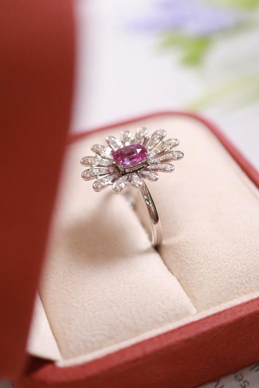 1.03ct 蓝宝石戒指 商品图6