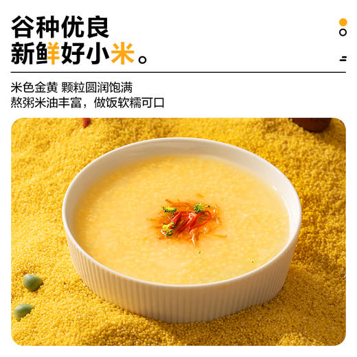 【北纯】 敖汉黄小米礼盒3.2kg 商品图1