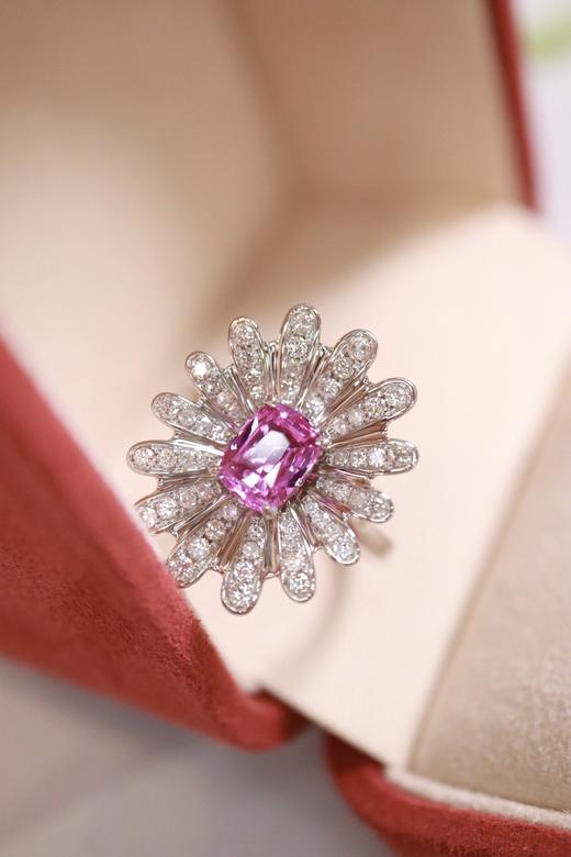 1.03ct 蓝宝石戒指 商品图5