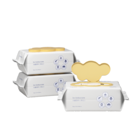 BC2005028儿童湿巾（手口）-140*188mm  80抽X3包（提 ）