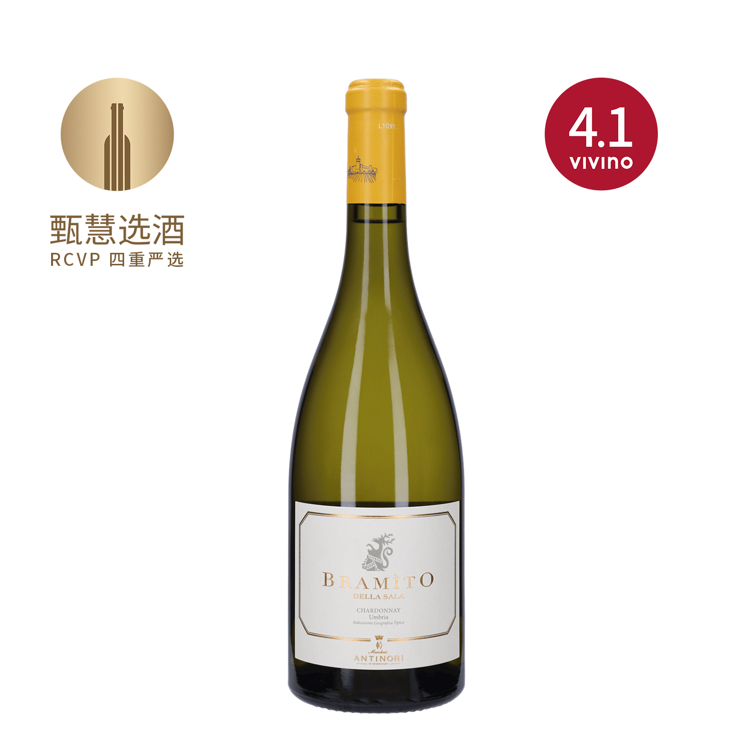 安东尼世家萨拉城堡布拉米托霞多丽 2022 Marchesi Antinori Castello della Sala Bramito del Cervo Chardonnay