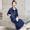 秋季新款时尚金典款牛仔套装HR-E7312 商品缩略图3