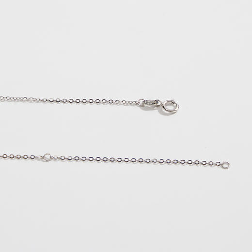 礼兰 月下煮雪S925银淡水珍珠吊坠12-13mm 项链 商品图3