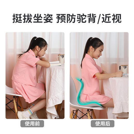 【升级四代】思菲其护腰矫姿坐垫椅 贴合设计久坐不累 老少皆宜 人体工学座椅 护腰美臀 引导正确坐姿 商品图8