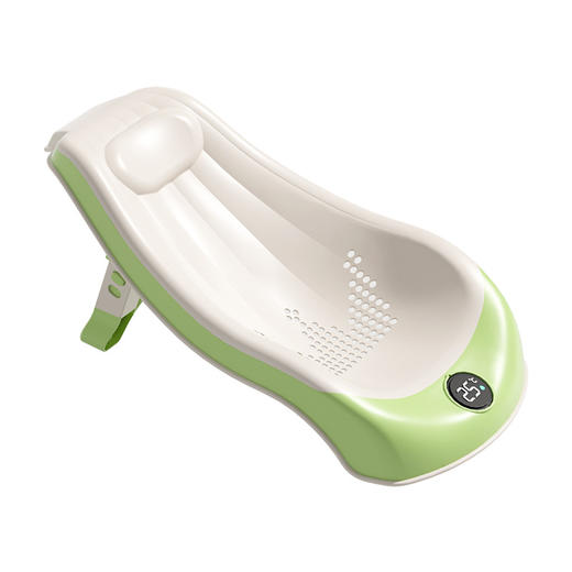 新生儿洗澡托架软胶护脊浴床婴儿浴架婴儿洗澡躺托折叠 商品图4