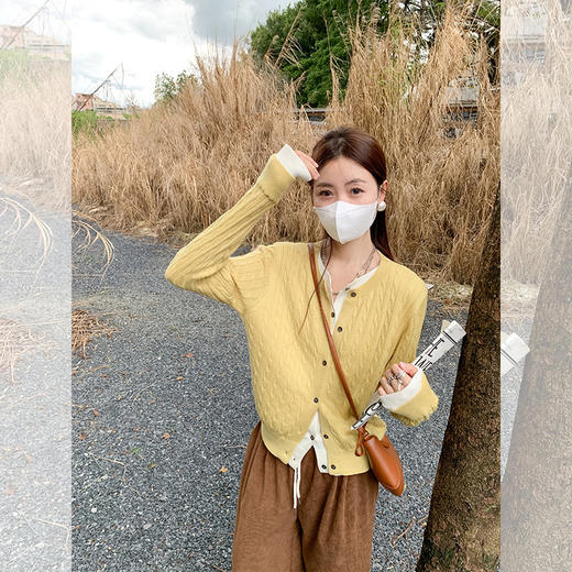 <曾小咸推荐>现货秒杀 ！微信超特价！韩系假两件毛织开衫 日常199.99 立减110 秒杀89.99！！加绒休闲裤 秒杀89.99！ 休闲裤（不加绒） 秒杀79.99！ 商品图2