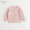 马克珍妮女童甜美优雅蝴蝶结针织开衫2024年秋季新款241050 商品缩略图3