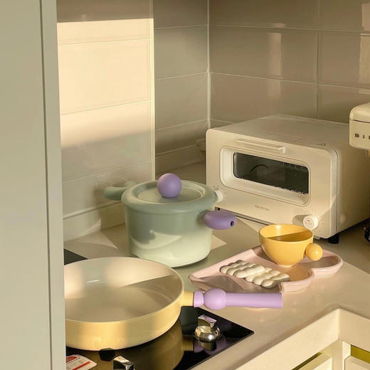 美炸天!韩国KR进口Neoflam新概念betterfinger系列马卡龙锅具 商品图2