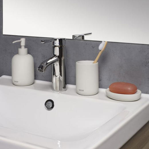 皂拖漱口杯子陶瓷漱口杯 商品图2