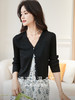 【专属特价】熙世界防晒冰丝针织衫女夏2025新款长袖薄款开衫外套披肩空调衫 商品缩略图1