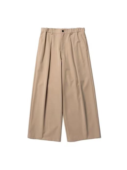 SUPERTOFU(SPTF)/YG-AW24-P131/抗皱垂感 橡筋腰头 阔身长裤 商品图2