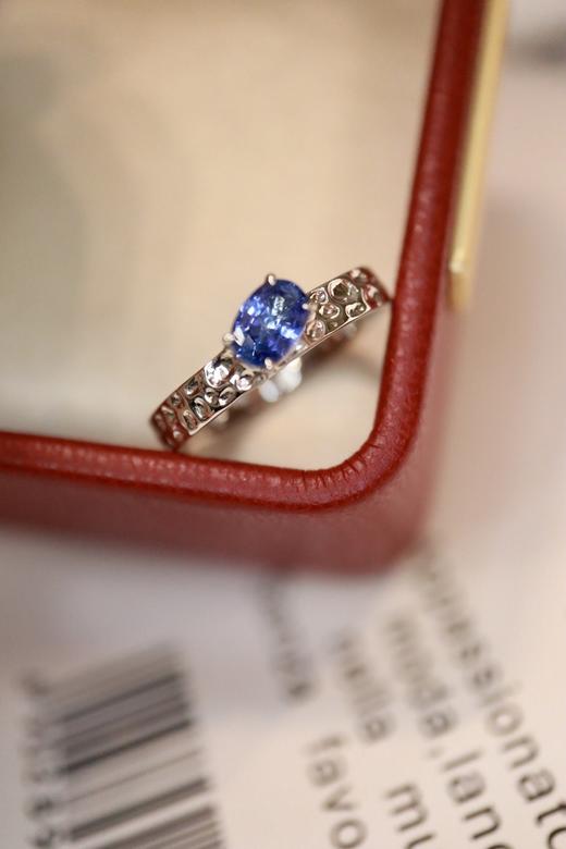 0.58ct 蓝宝石戒指 商品图4