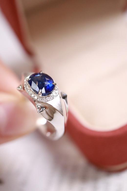 2.52ct 蓝宝石戒指 商品图1