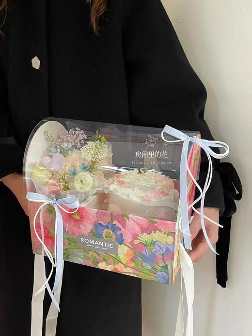 艺术家蛋糕花盒（2个/包）蓝色/ 粉色 商品图2