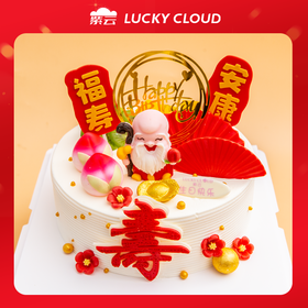 （多规格）福寿双全 新鲜水果+海盐脆脆双层夹心水果