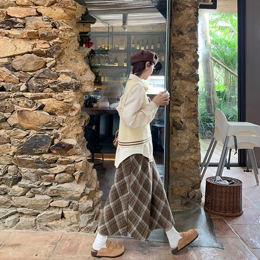 <曾小咸推荐>新品最最最后一波现货！卖完下架不再补！微信粉丝打折价！学院风穿搭针织马甲 日常129.99 立减60  秒杀69.99！！杏色衬衫 日常169.99 立减90 秒杀79.99！！ 商品图3