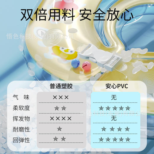 史维迪婴儿游泳圈泳圈宝宝儿童脖圈0岁新生的婴儿婴幼儿3个月0-12 商品图2