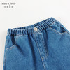 马克珍妮男童可爱小熊休闲纯棉牛仔直筒裤2024年秋装新款241298 商品缩略图3
