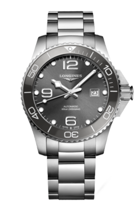 【时计廊】浪琴康卡斯系列自动机械男士腕表 L3.782.4.76.6