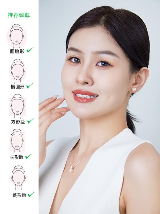 【天猫同款】悦甄 classic 18K金Akoya珍珠耳夹 经典单珠款 K黄版 商品图1