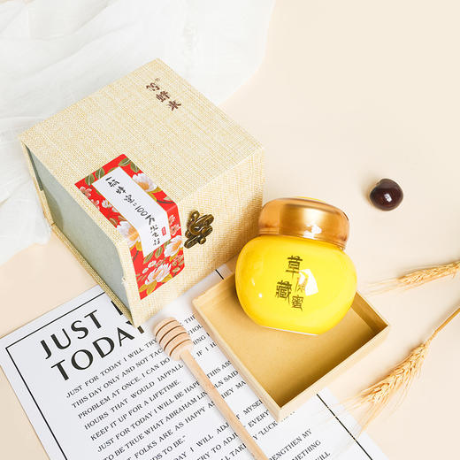 【高端礼盒】等蜂来蜂蜜 | 420g草原藏蜜，一年取一次的高原凝露 商品图2