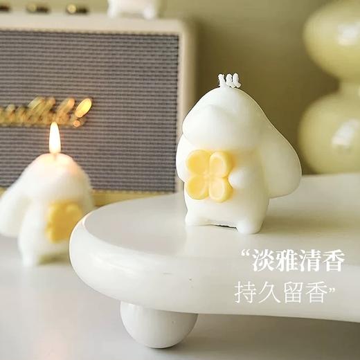 敦煌【兔来运转兔子香薰蜡烛】中秋节兔子香薰可爱设计感伴手礼 商品图0