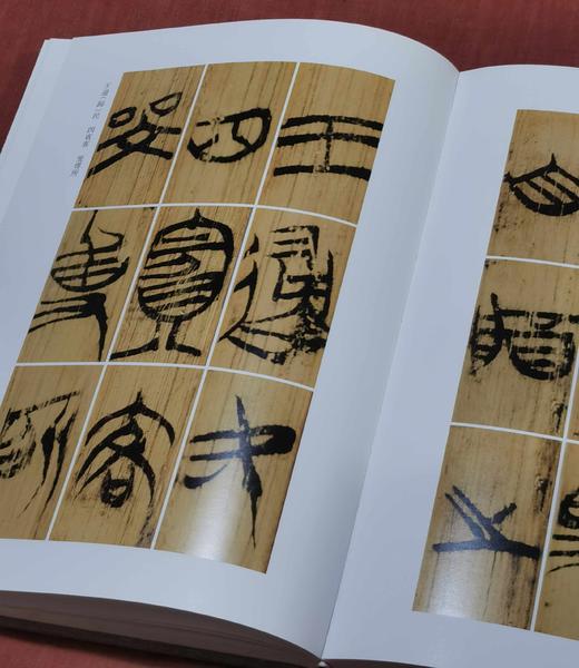 《战国竹简书法艺术》，8开，布面精装，濮茅左著，铜版彩印，中西书局2020年一版一印，定价680，售价258元。品95成。 商品图8
