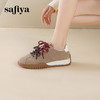 Safiya/索菲娅2024秋潮流双拼系带透气软底轻便休闲百搭阿甘鞋 SF43112437 商品缩略图4