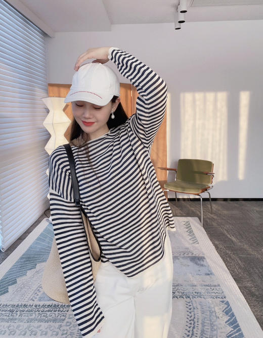 年中特惠  不退不换！！！很火爆的和纸纱针织衫【5012】 商品图1