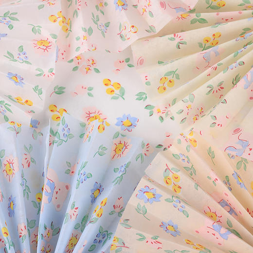 【新款】花园印花牛奶棉20张/包 商品图11