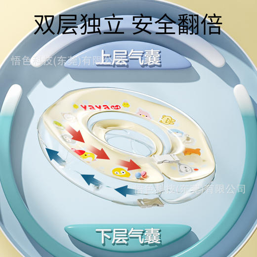 史维迪婴儿游泳圈泳圈宝宝儿童脖圈0岁新生的婴儿婴幼儿3个月0-12 商品图3