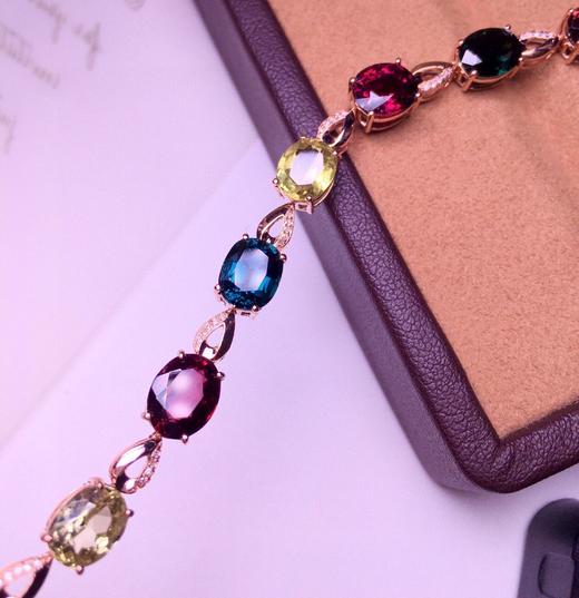 14.35ct 碧玺手链 商品图0