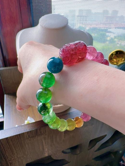 35.4g 10mm 碧玺手链 商品图8