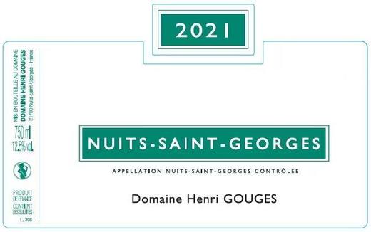 「跨境」2021昂丽故知酒庄夜圣乔治红葡萄酒 Henri Gouges Nuits st Georges 商品图0
