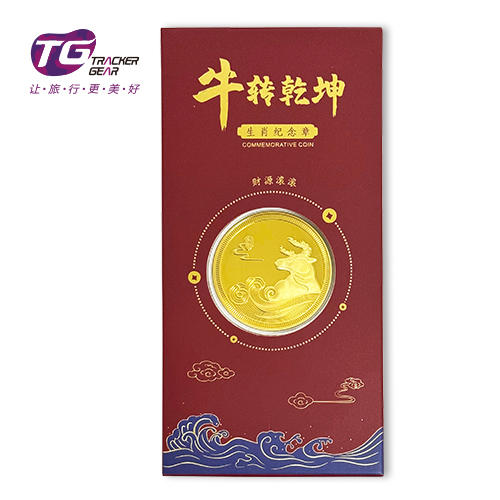 【牛】牛转钱坤纪念金章牛年生肖 商品图0